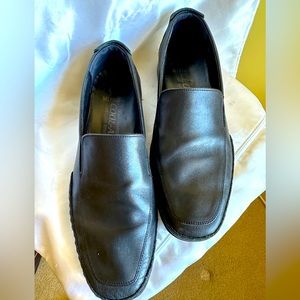 Mephisto men’s black cool air leather slip on shoe size 12